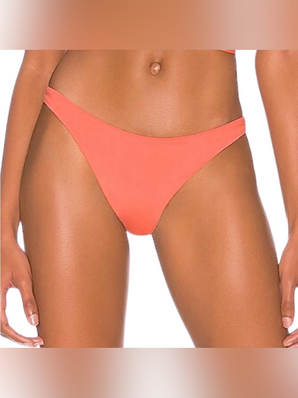 NWT L*Space Camacho Classic Bikini Bottom in Coral XS
